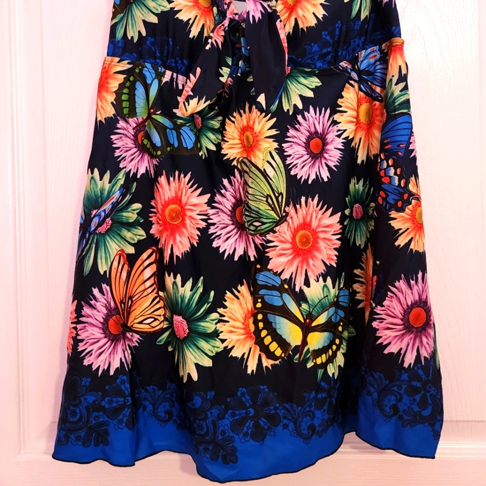 Women's bathing suit from Haiwang, pretty colors in blue orange yellow green